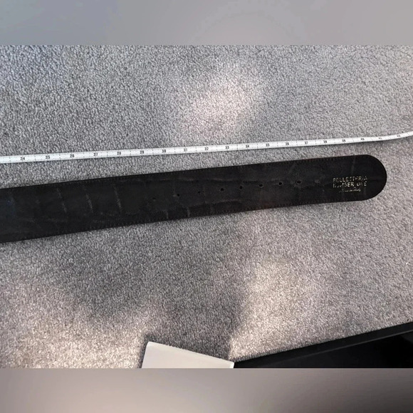 Vintage | Pelletteria Number One | Patent Leather  Jewel Made in Italy Belt - Picture 5 of 11